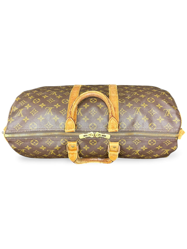 Louis Vuitton Keepall 45 Reisetasche Weekender Tasche Monogram Braun