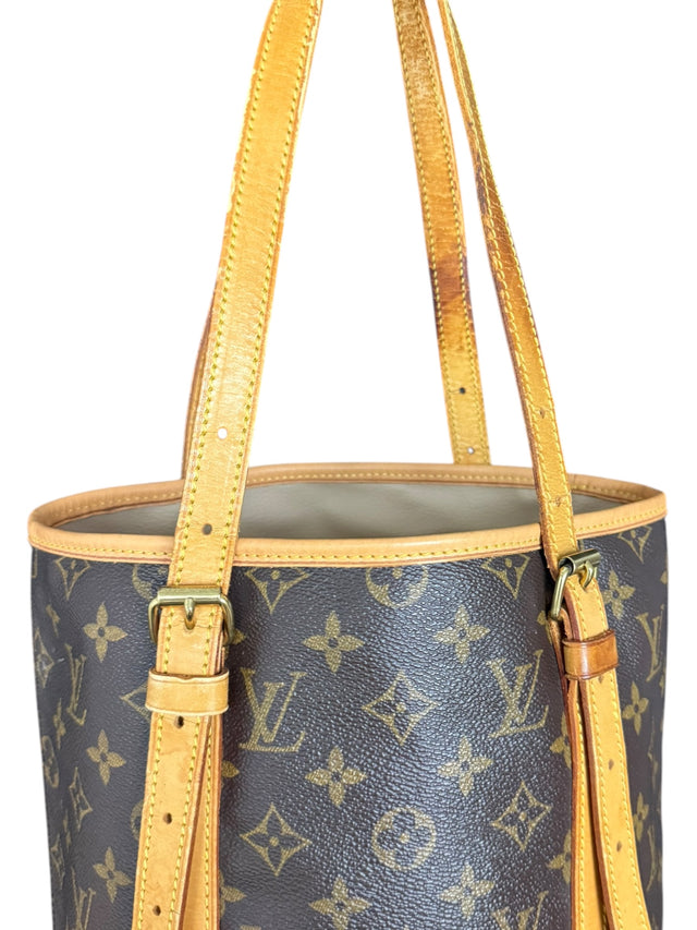 Louis Vuitton Bucket GM Handtasche Shopper Monogram Braun