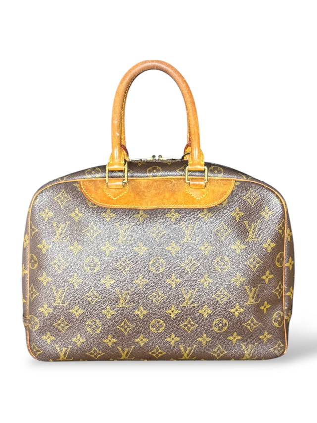 Louis Vuitton Deauville Handtasche Monogram Braun