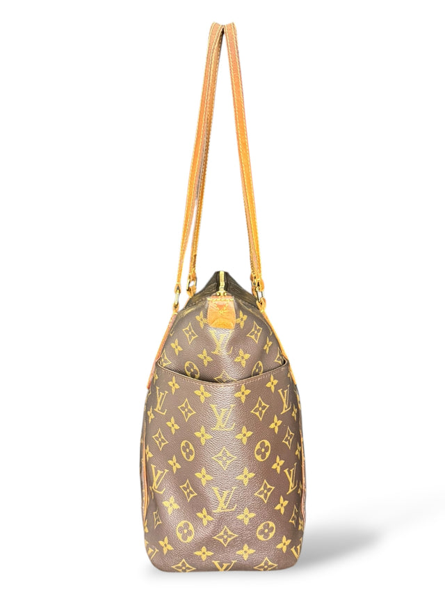 Louis Vuitton Totally MM Handtasche Shopper Monogram Braun