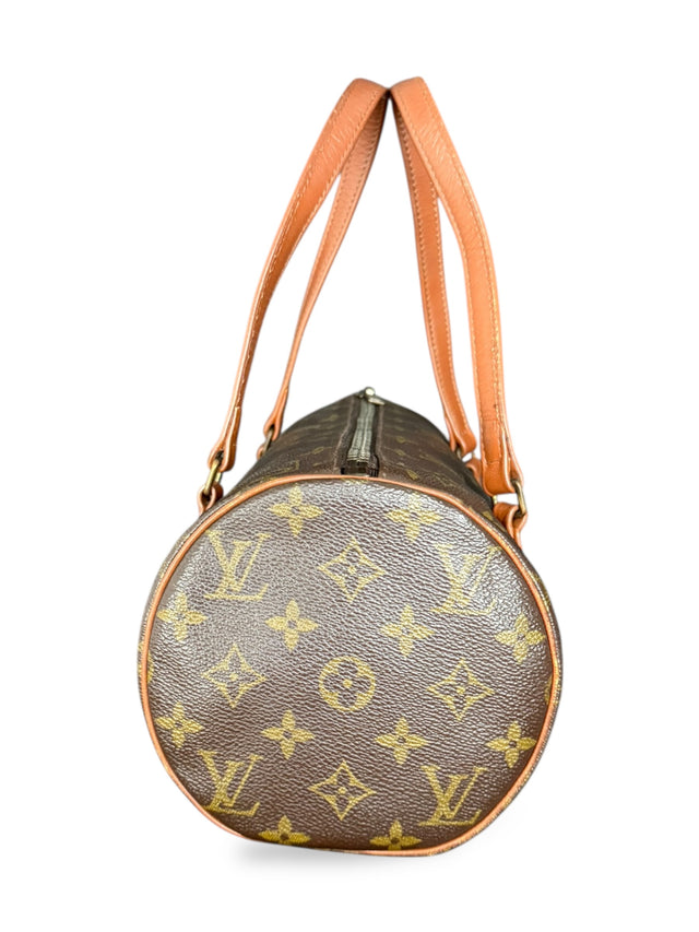 Louis Vuitton Papillon 30 Handtasche Monogram Braun