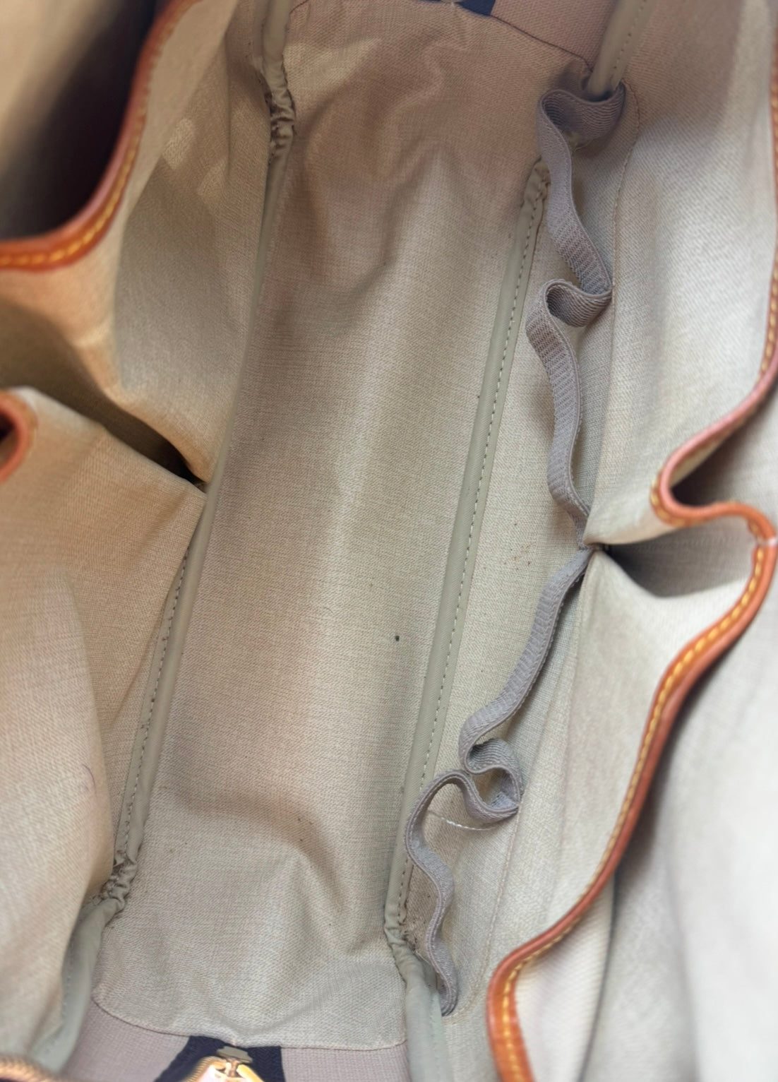 Louis Vuitton Deauville Handtasche Monogram Braun