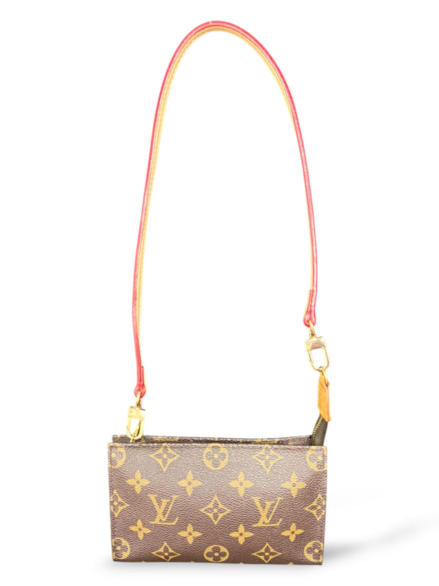 Louis Vuitton Baguette Pochette Accessoires Handtasche Monogram Braun