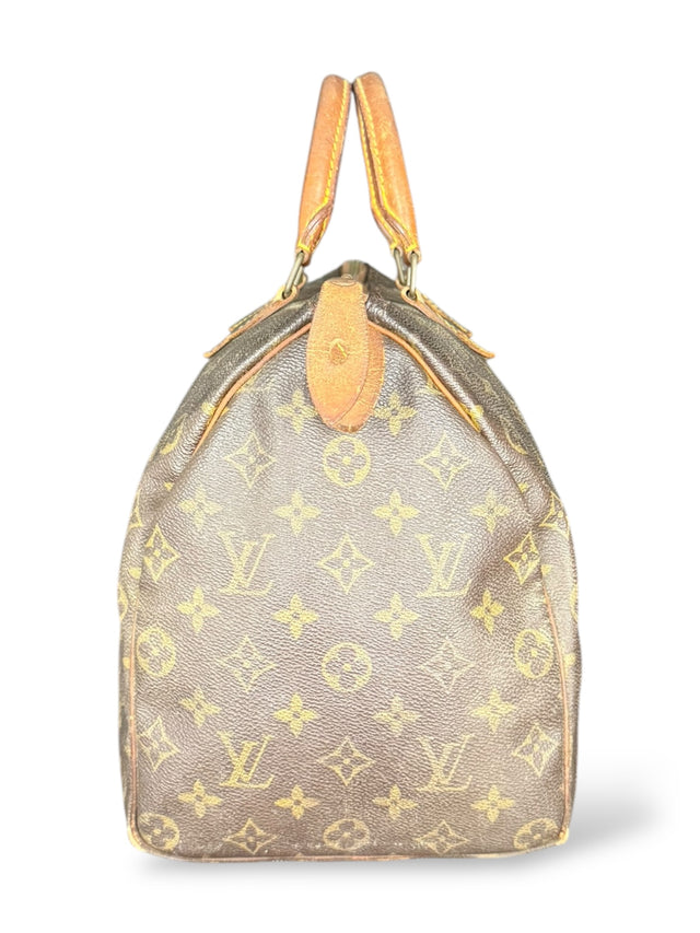 Louis Vuitton Speedy 35 Handtasche Monogram Braun