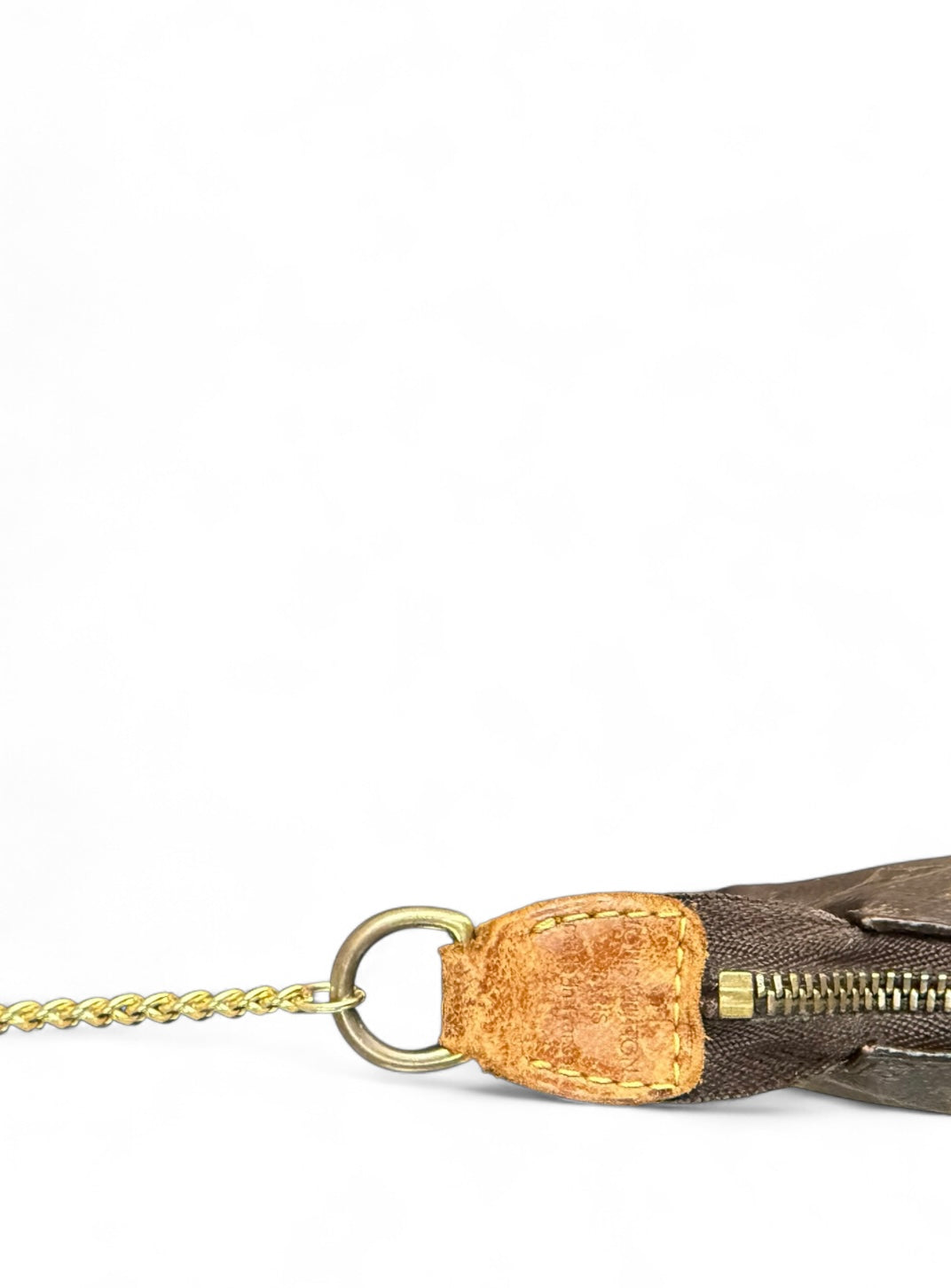 Louis Vuitton Pochette Accessoires Handtasche Monogram Braun