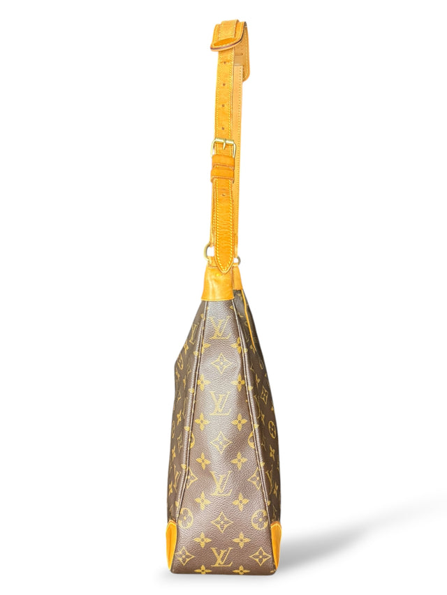 Louis Vuitton Boulogne 35 Handtasche Crossbody Monogram Braun