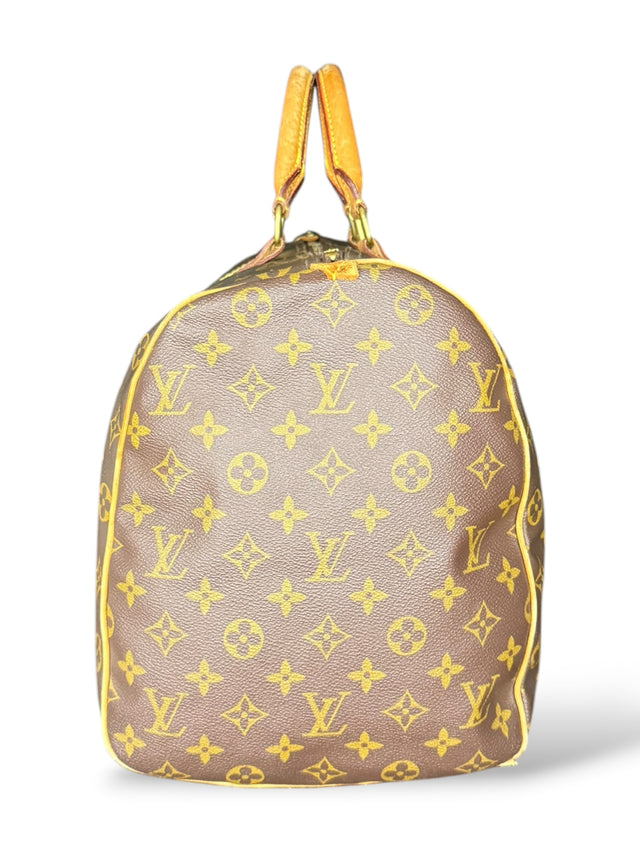 Louis Vuitton Keepall 50 Reisetasche Weekender Tasche Monogram Braun