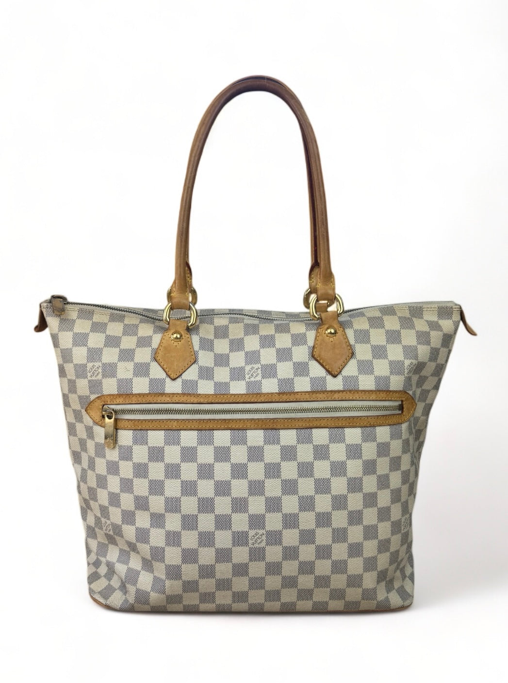 Louis Vuitton Saleya GM Handtasche Shopper Damier Azur