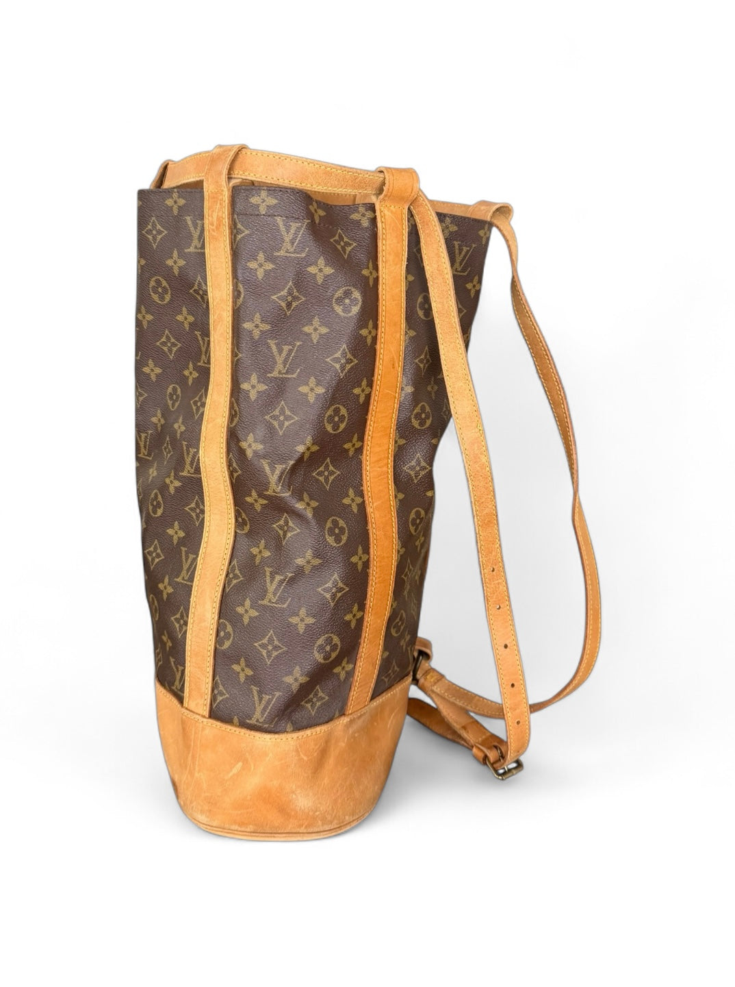 Louis Vuitton Randonnee GM Rucksack Tasche Monogram Braun