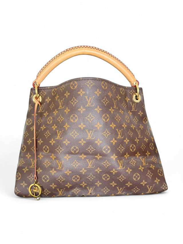 Louis Vuitton Artsy MM Handtasche Shopper Monogram Braun