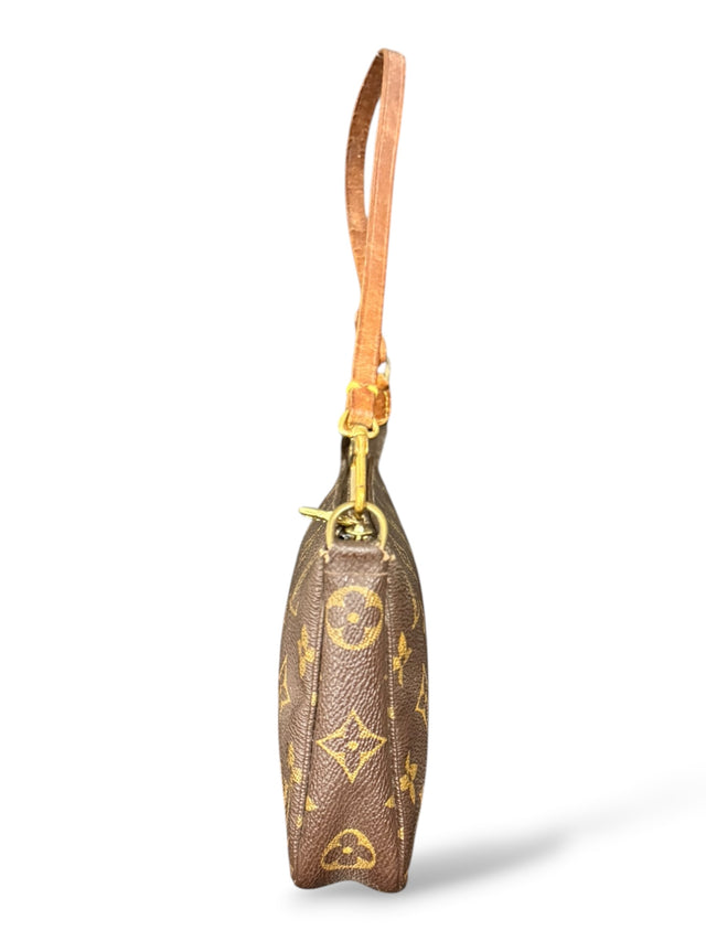 Louis Vuitton Pochette Accessoires Handtasche Monogram Braun