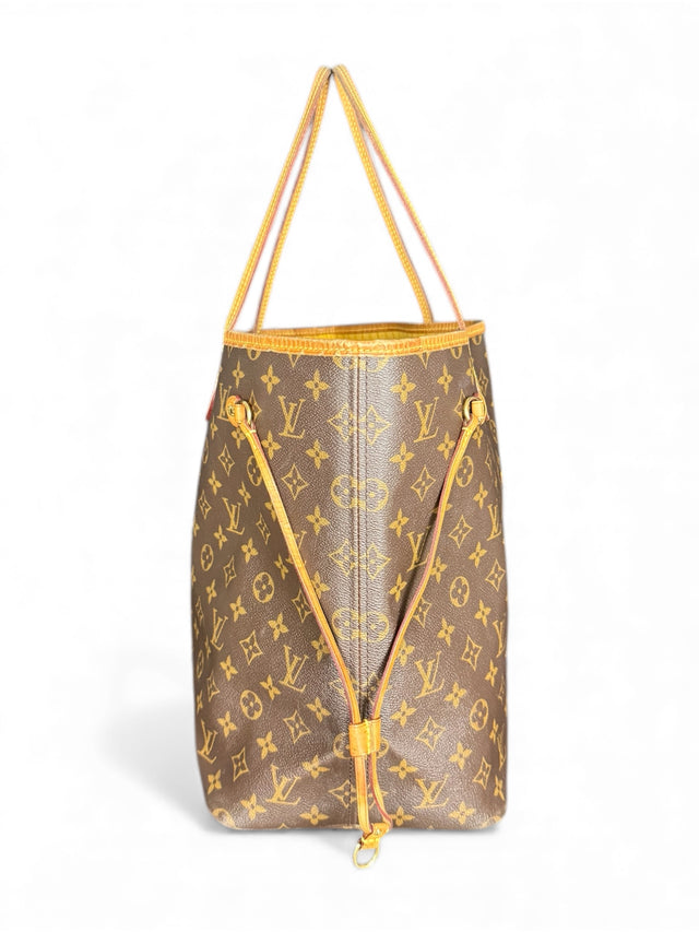 Louis Vuitton Neverfull GM Handtasche Shopper Monogram Braun Mimosa