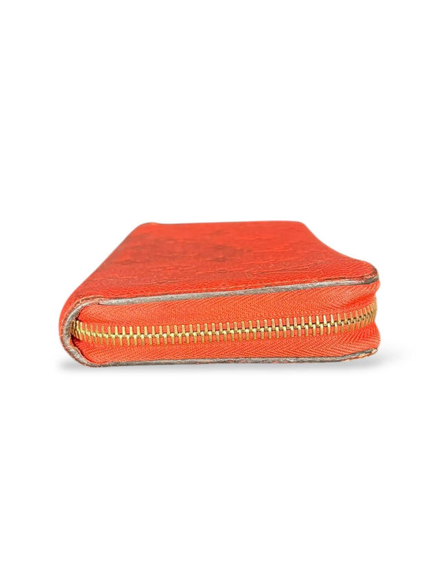 Louis Vuitton Zippy Empreinte Geldbeutel Geldbörse Portemonnaie Orange