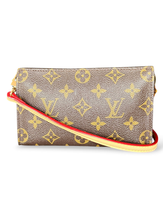Louis Vuitton Baguette Pochette Accessoires Handtasche Monogram Braun