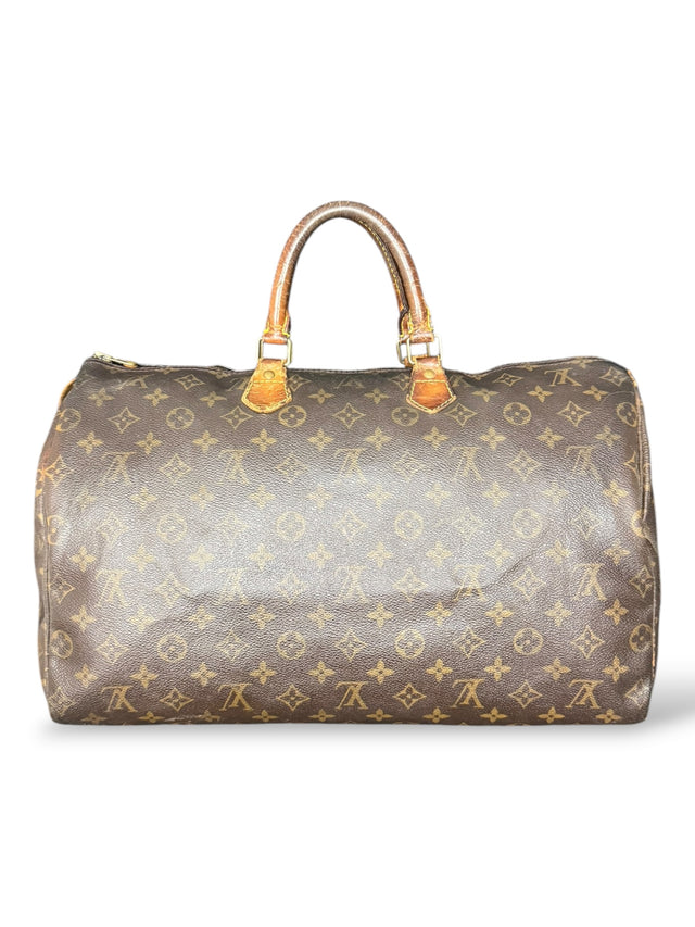 Louis Vuitton Speedy 40 Handtasche Monogram Braun