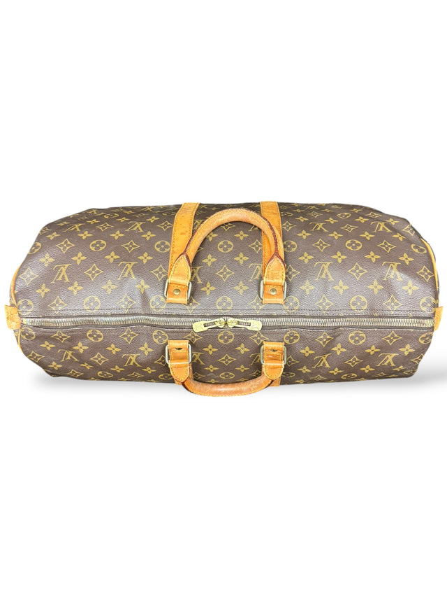 Louis Vuitton Keepall 50 Reisetasche Weekender Tasche Monogram Braun