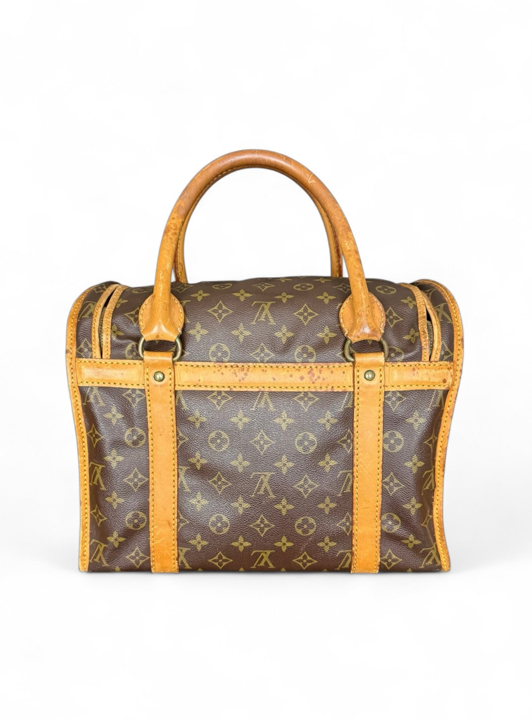Louis Vuitton Sac Chien Reisetasche Weekender Tasche Monogram Braun