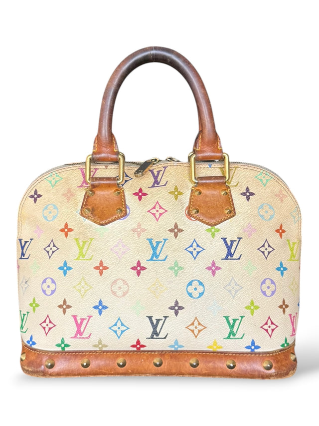 Louis Vuitton Limited Murakami Multicolor Alma Handtasche