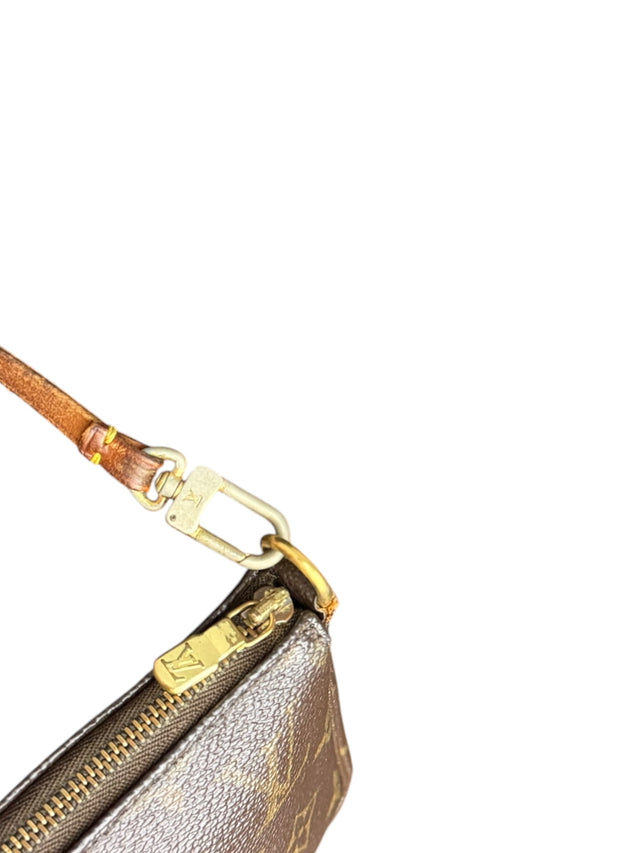 Louis Vuitton Pochette Accessoires Handtasche Monogram Braun