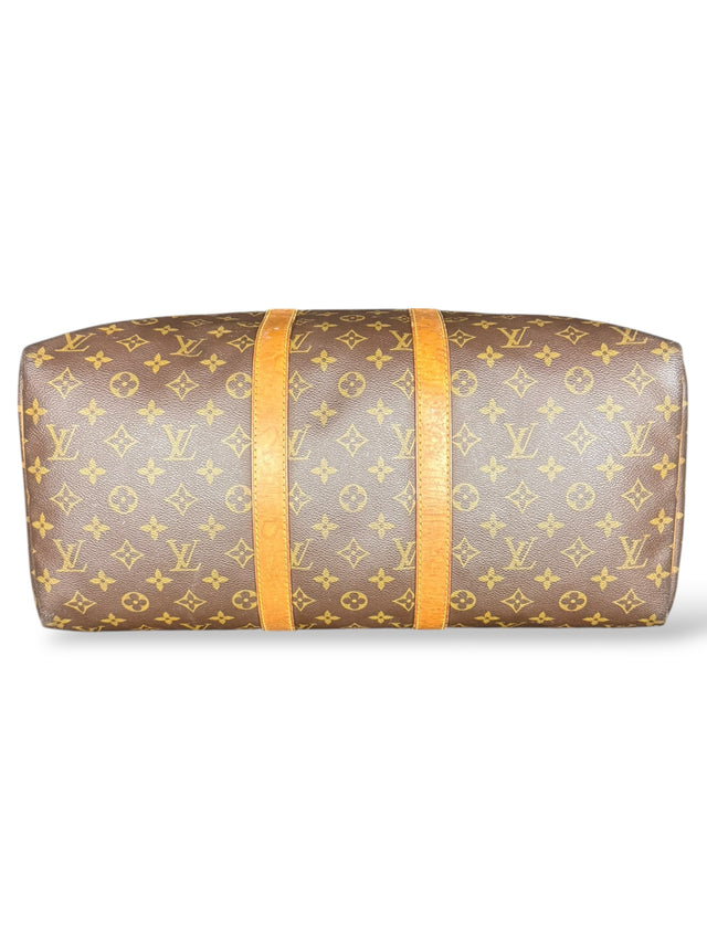 Louis Vuitton Keepall 45 Reisetasche Weekender Tasche Monogram Braun