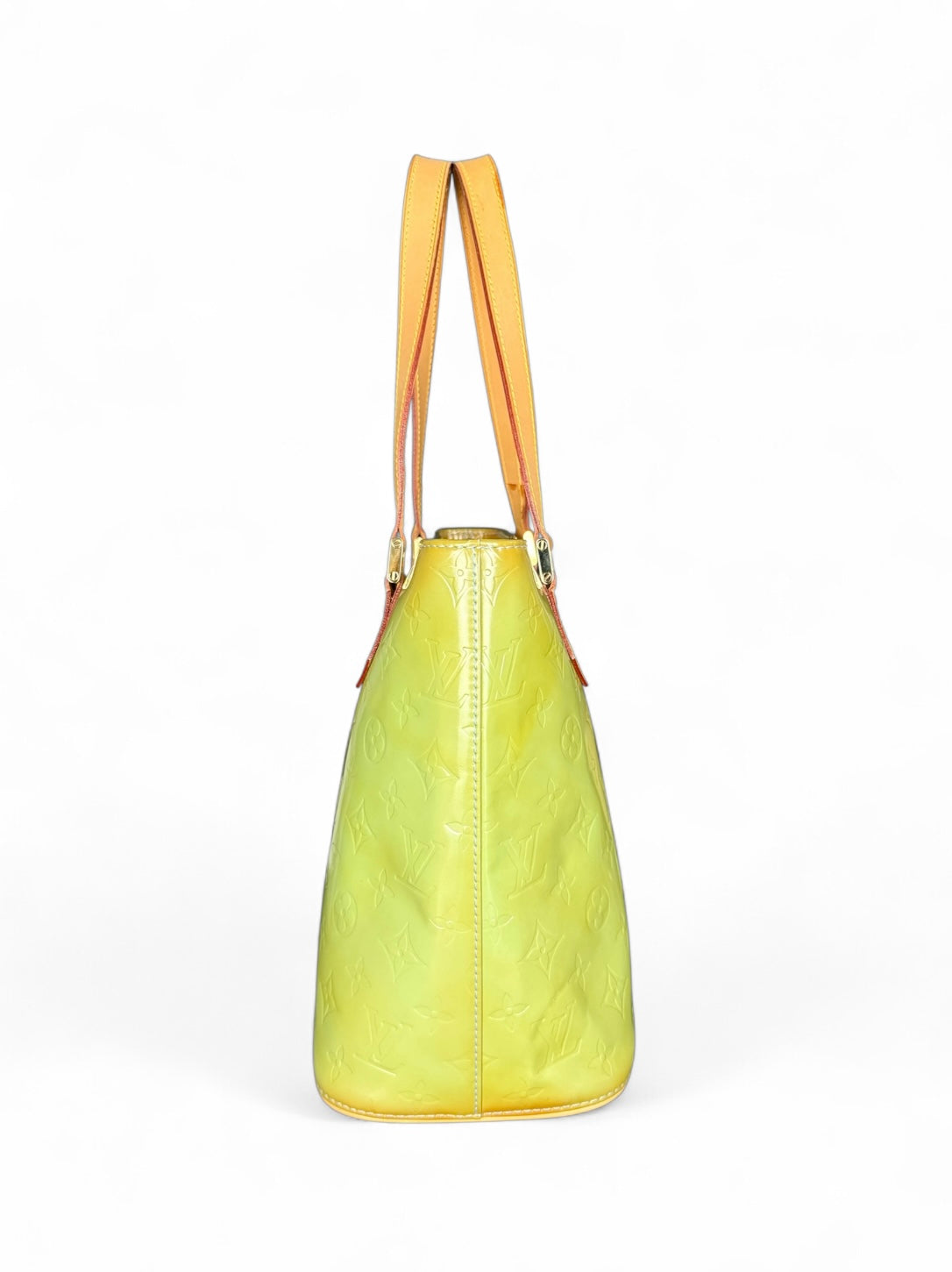 Louis Vuitton Houston Handtasche Vernis Monogram Grün