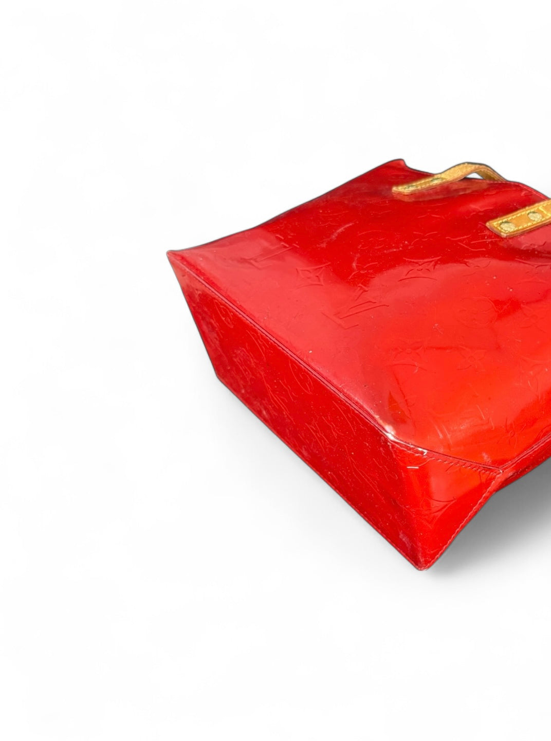 Louis Vuitton Reade PM Handtasche Vernis Monogram Rot