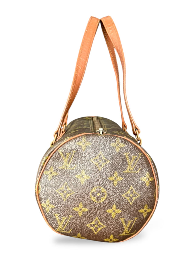 Louis Vuitton Papillon 30 Handtasche Monogram Braun