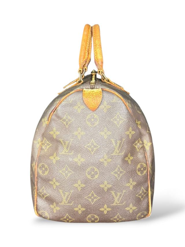 Louis Vuitton Speedy 35 Handtasche Monogram Braun
