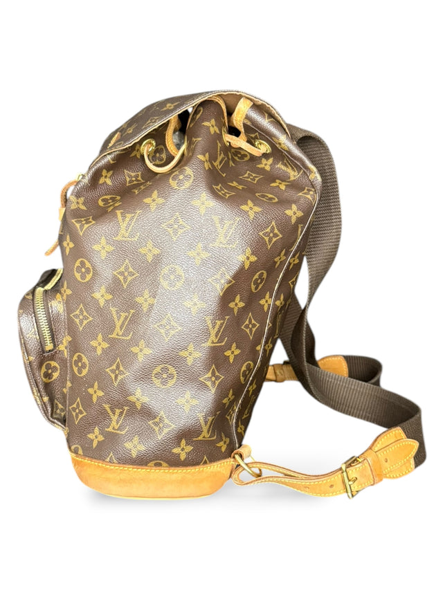 Louis Vuitton Montsouris GM Rucksack Tasche Monogram Braun
