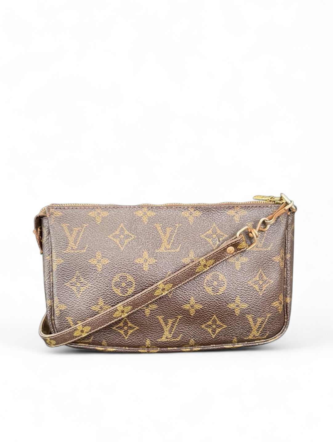 Louis Vuitton Pochette Accessoires Handtasche Monogram Braun