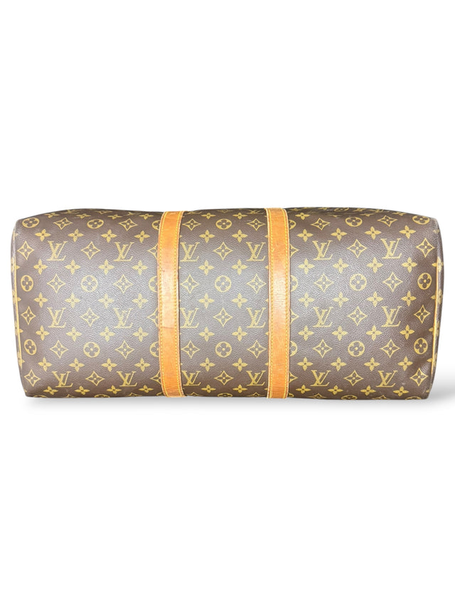 Louis Vuitton Keepall 50 Reisetasche Weekender Tasche Monogram Braun