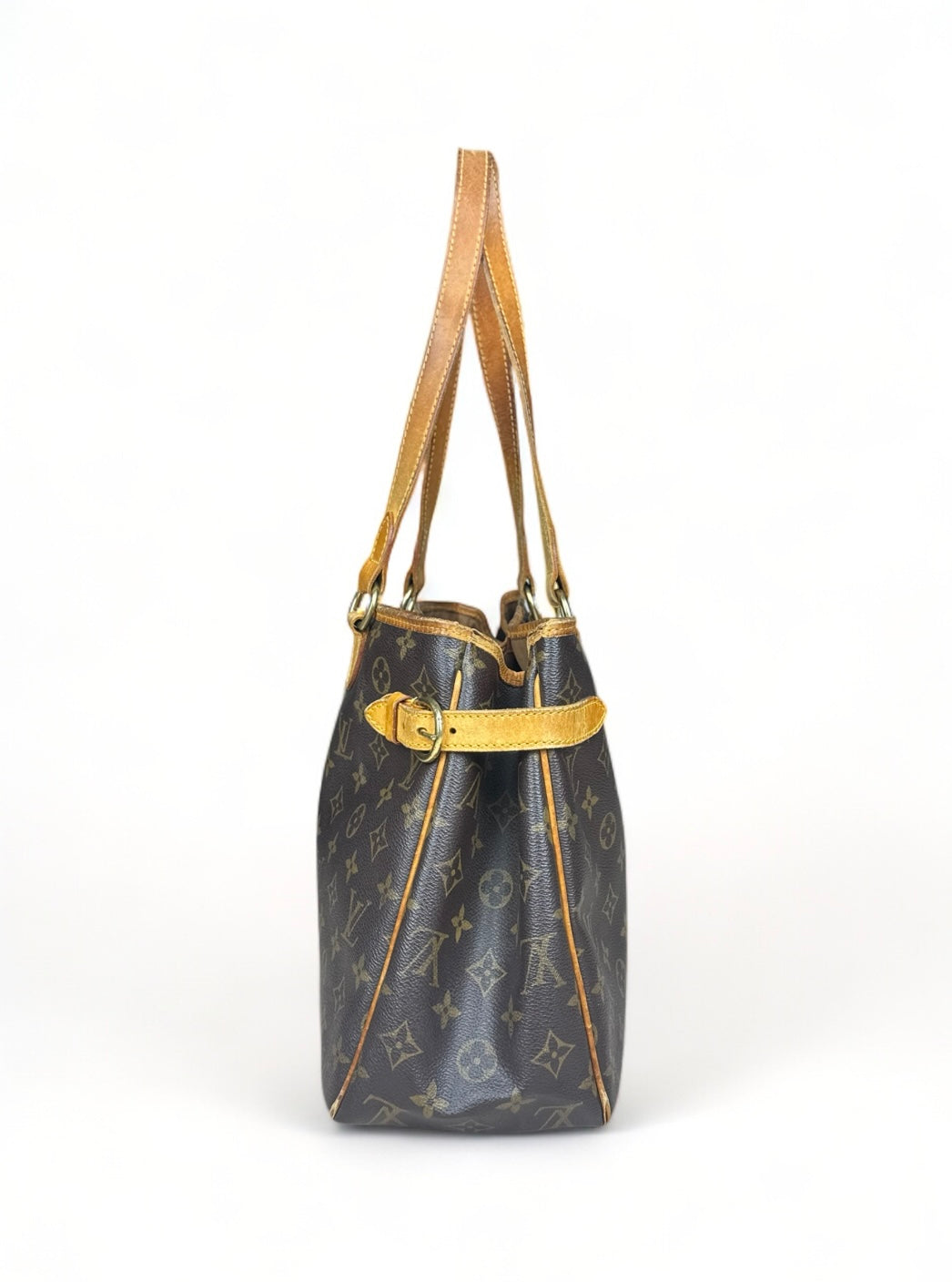 Louis Vuitton Batignolles Horizontal Handtasche Monogram Braun