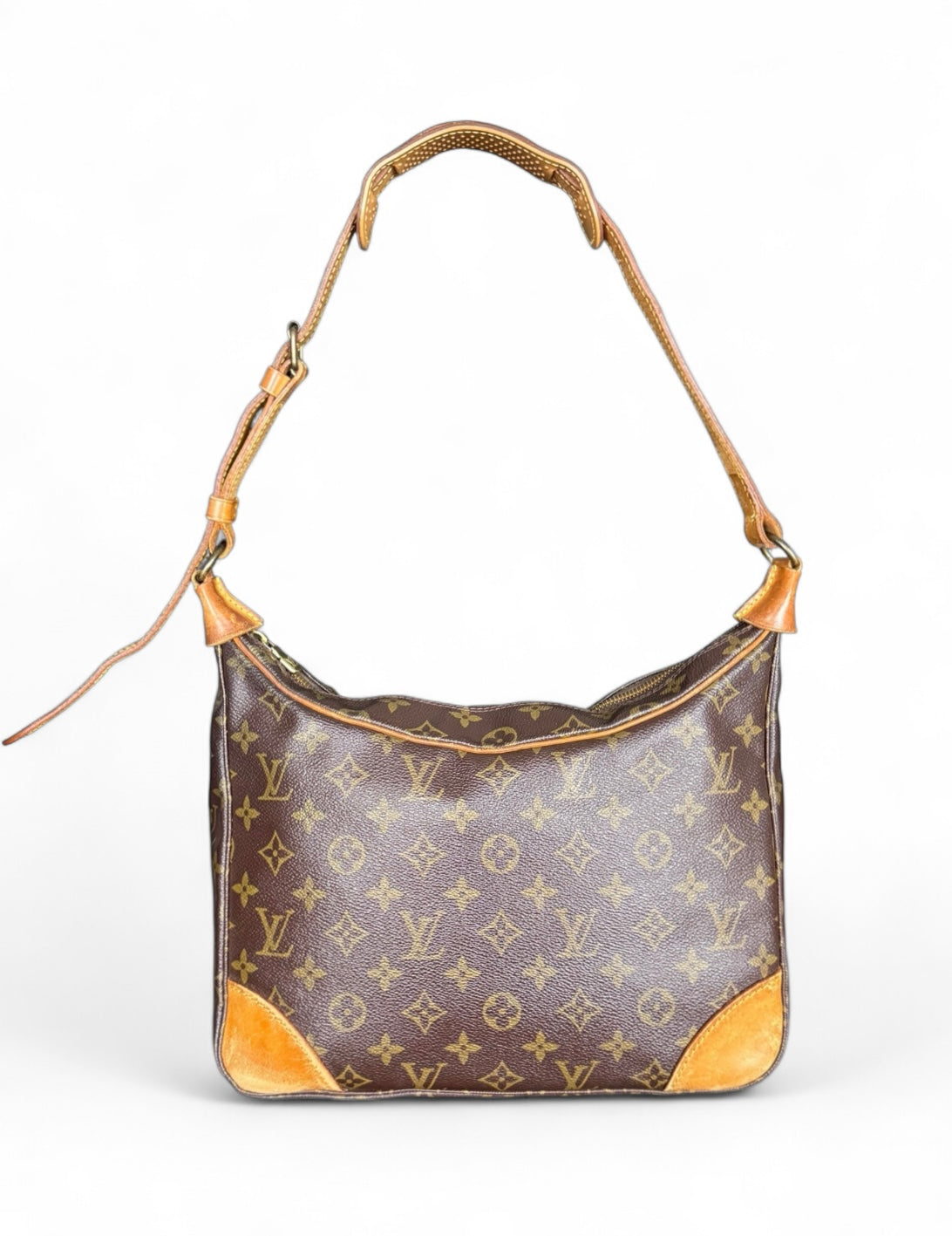 Louis Vuitton Boulogne 30 Handtasche Crossbody Monogram Braun