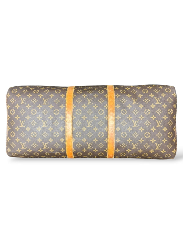 Louis Vuitton Keepall 60 Reisetasche Weekender Tasche Monogram Braun