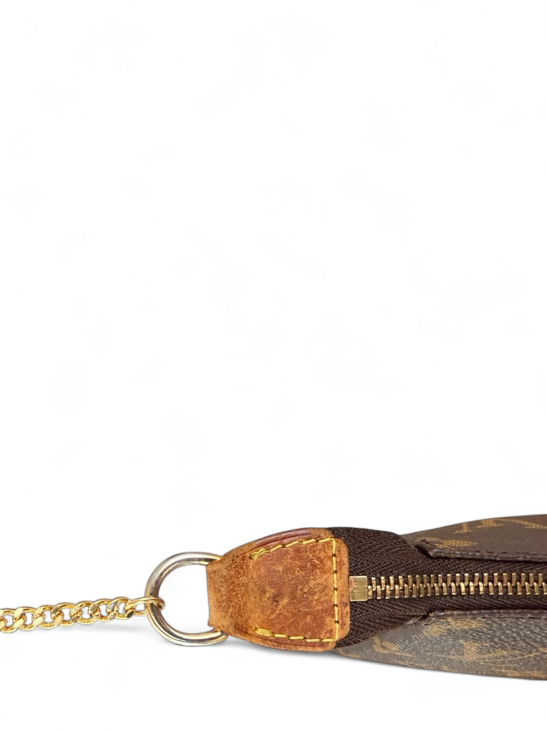 Louis Vuitton Pochette Accessoires Handtasche Monogram Braun