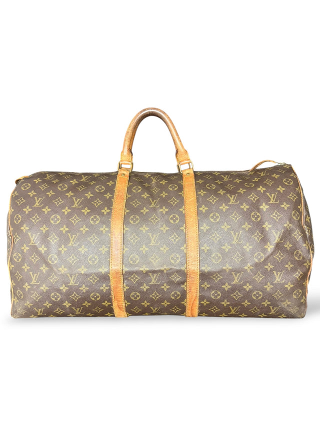 Louis Vuitton Keepall 60 Reisetasche Weekender Tasche Monogram Braun