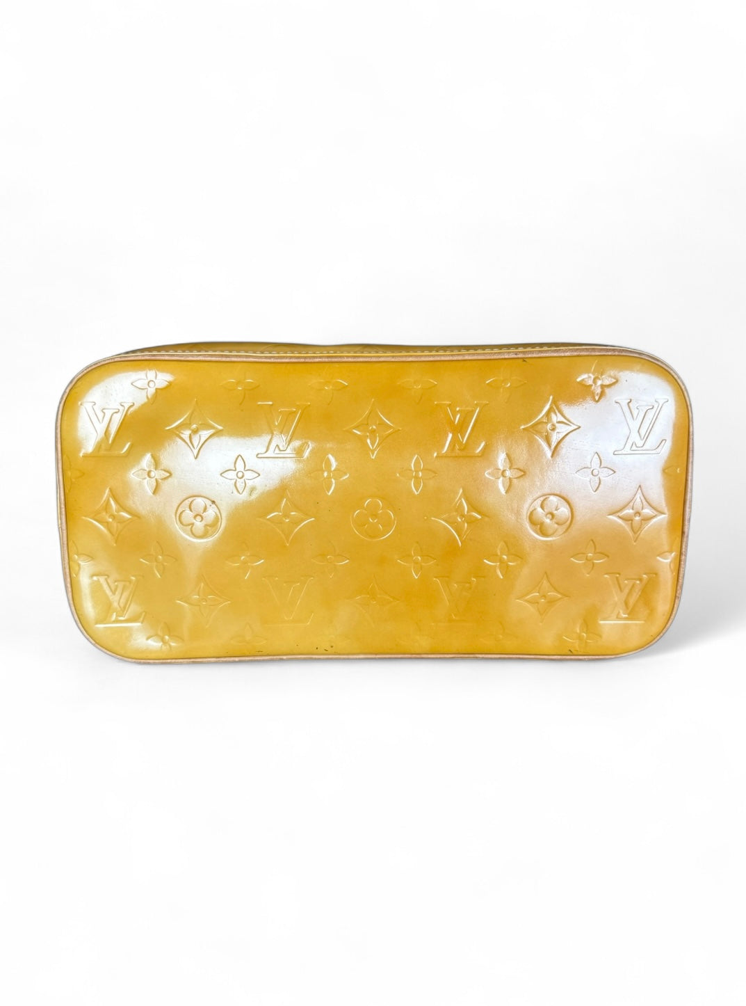 Louis Vuitton Houston Handtasche Vernis Monogram Gelb