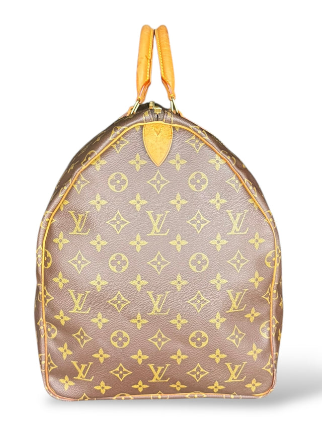 Louis Vuitton Keepall 55 Reisetasche Weekender Tasche Monogram Braun
