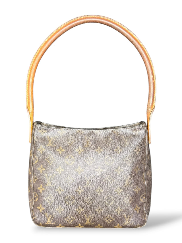 Louis Vuitton Mini Looping MM Handtasche Monogram Braun