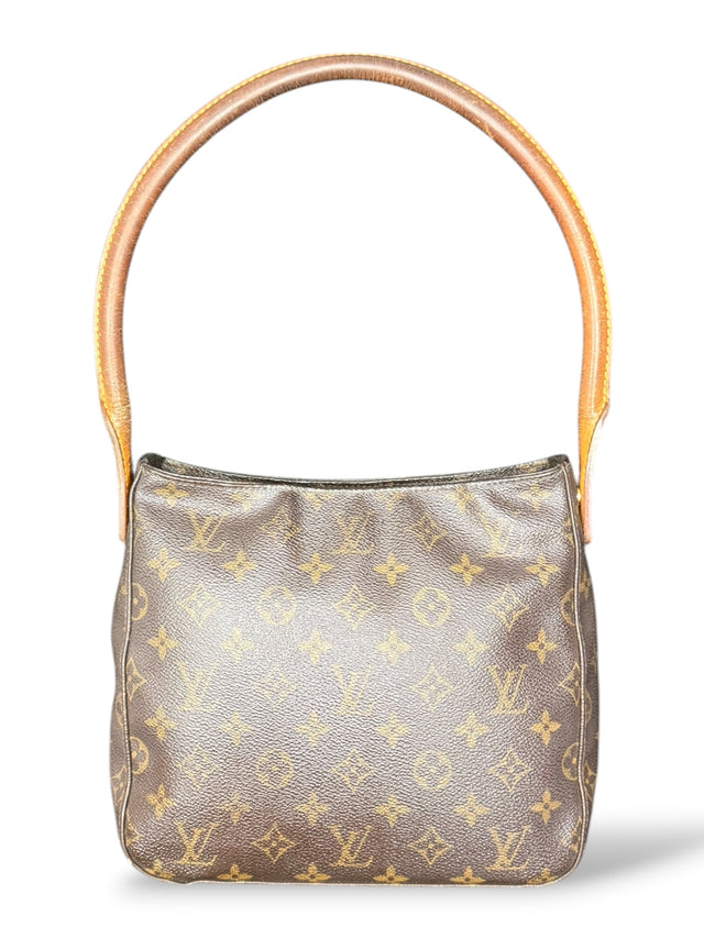 Louis Vuitton Mini Looping MM Handtasche Monogram Braun