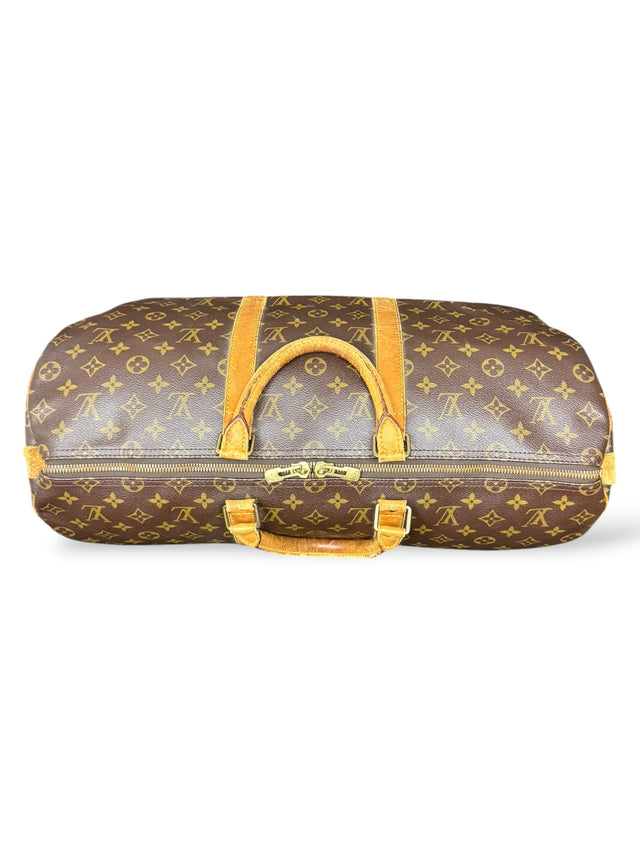 Louis Vuitton Keepall 50 Reisetasche Weekender Tasche Monogram Braun