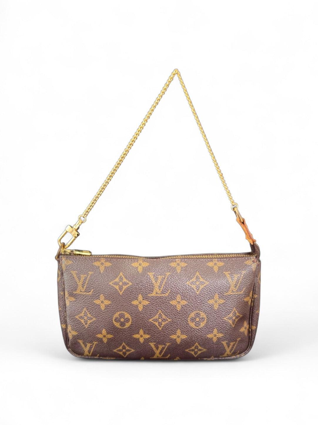 Louis Vuitton Pochette Accessoires Handtasche Monogram Braun