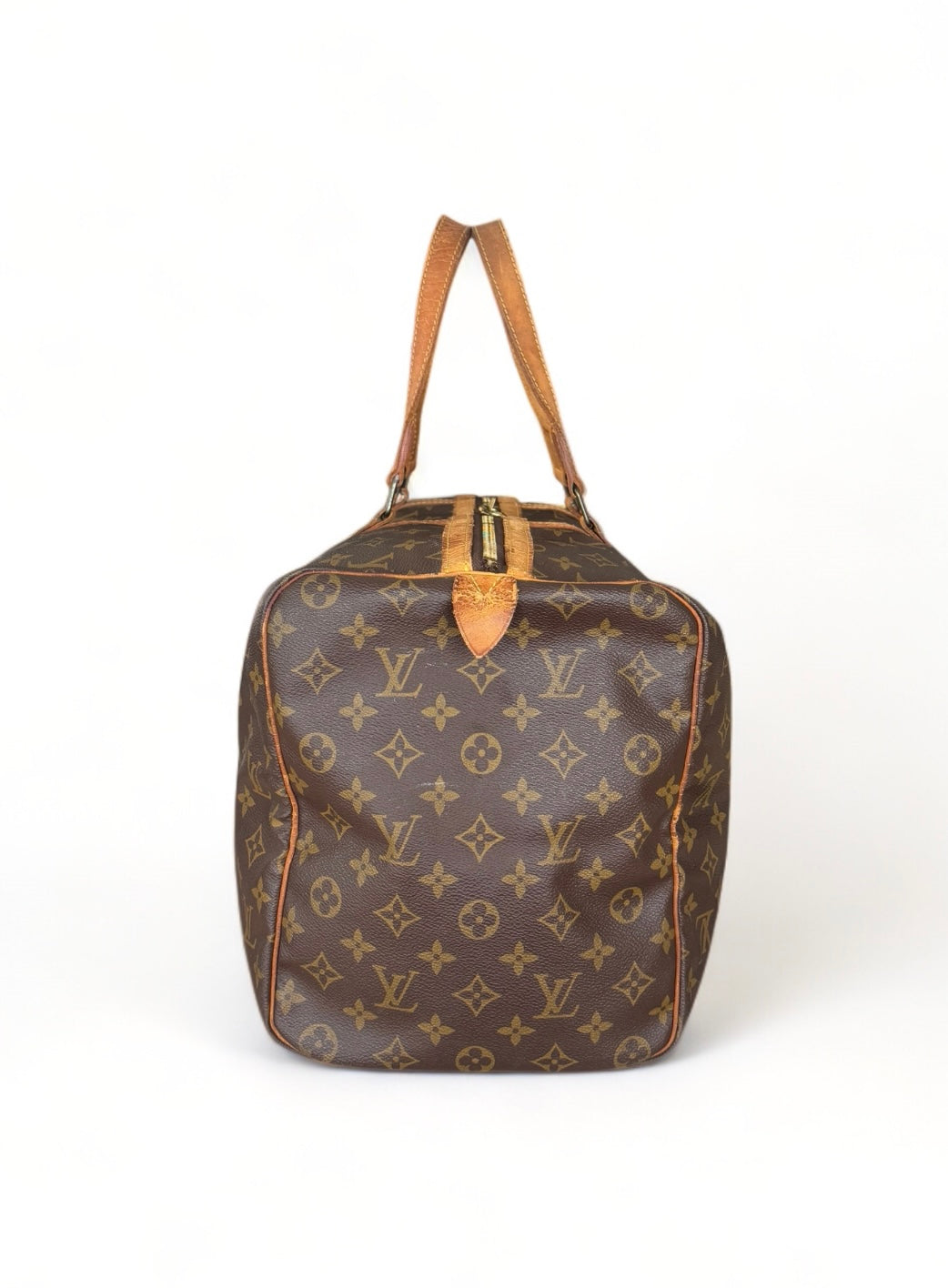 Louis Vuitton Sac Souple 45 Reisetasche Weekender Keepall Monogram Braun