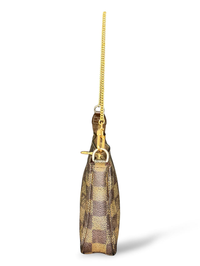 Louis Vuitton Pochette Accessoires Handtasche Damier Ebene