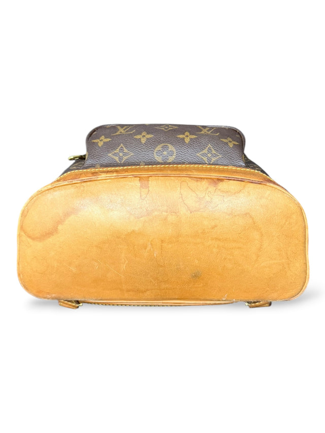 Louis Vuitton Montsouris MM Rucksack Tasche Monogram Braun