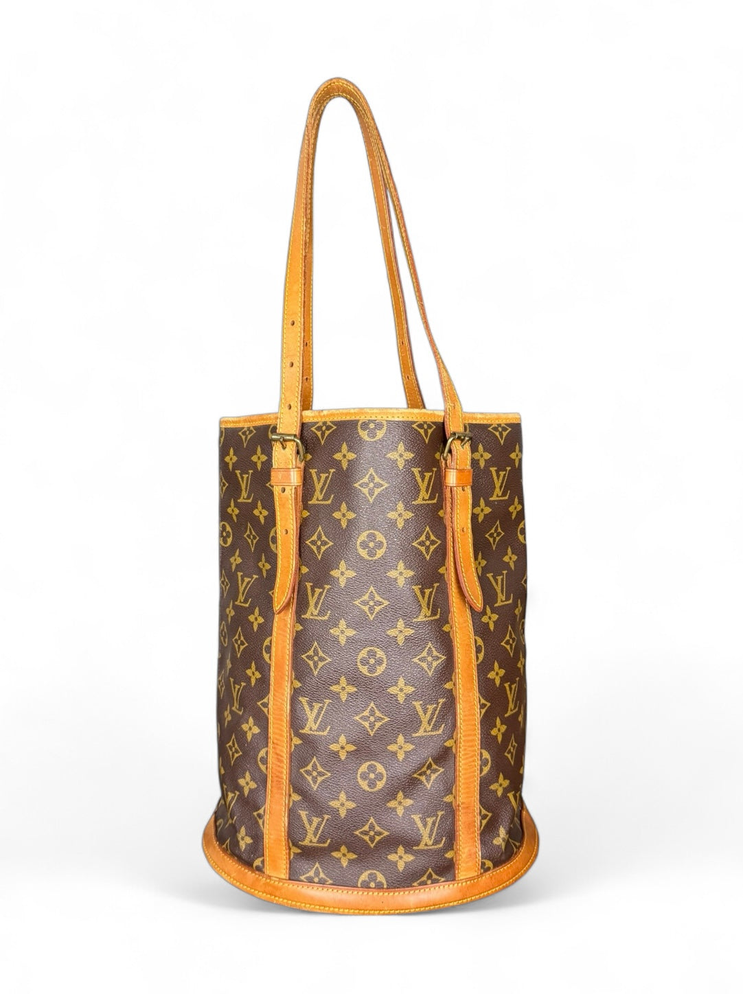 Louis Vuitton Bucket GM Handtasche Shopper Monogram Braun