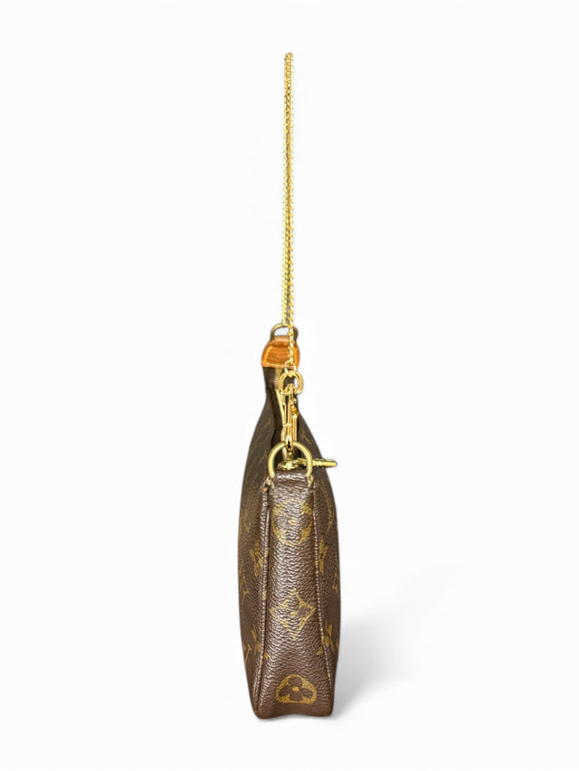 Louis Vuitton Pochette Accessoires Handtasche Monogram Braun