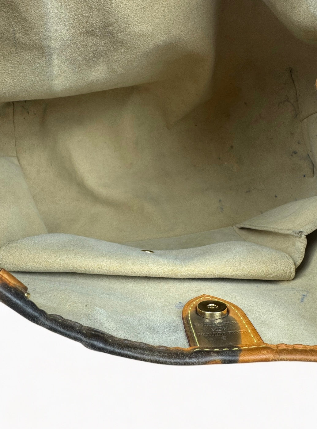 Louis Vuitton Galliera Handtasche Damier Azur