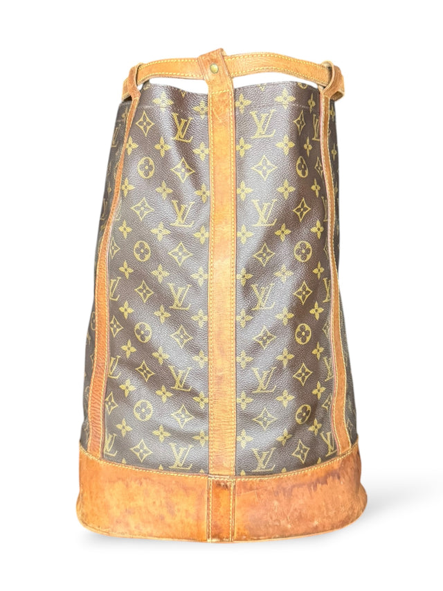 Louis Vuitton Randonnee GM Rucksack Tasche Monogram Braun