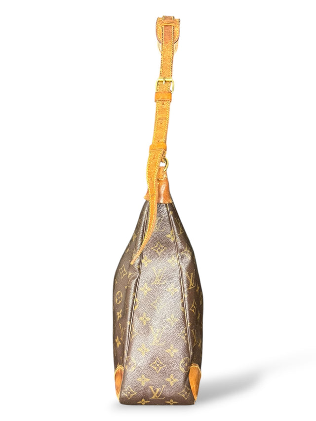 Louis Vuitton Boulogne 35 Handtasche Crossbody Monogram Braun
